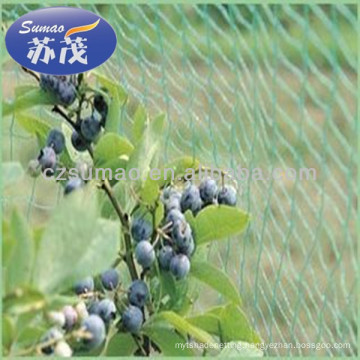 Diamond Green Mesh Anti Bird Netting , HDPE Fruit Tree Bird Netting